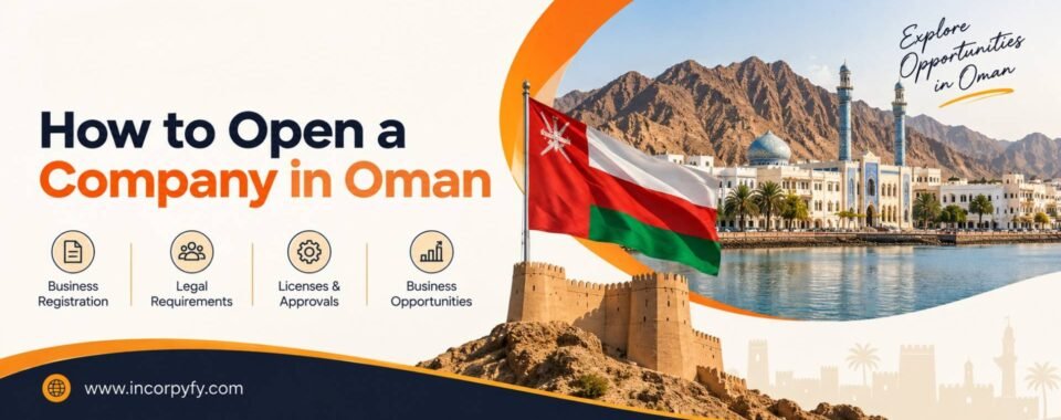 how to open a company in oman