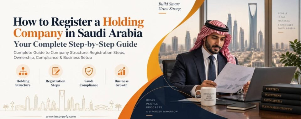 how to register a holding company in saudi arabia