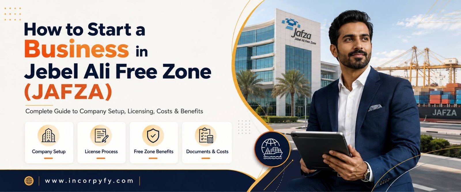 how to start a business in Jafza