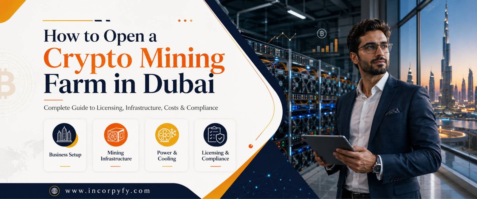 open Crypto Mining farm in dubai