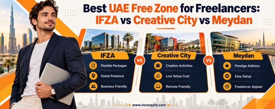 Best UAE Free zone for Freelancers guide