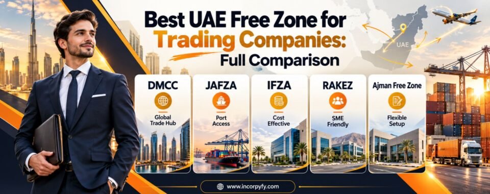 Best UAE Free zone for Trading Companies Comparison guide