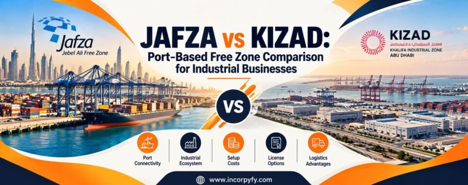 JAFZA vs KIZAD Comparison guide