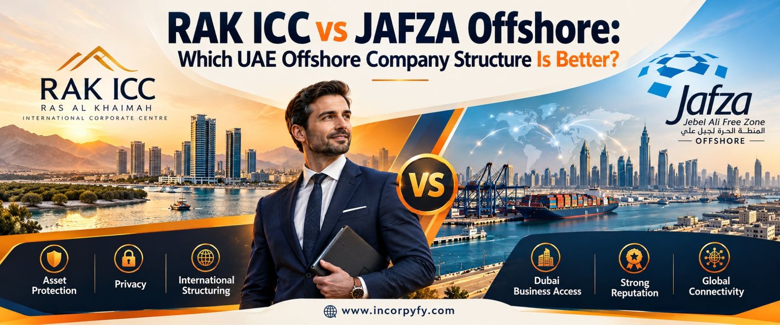 RAK ICC vs JAFZA Offshore Comparison Guide