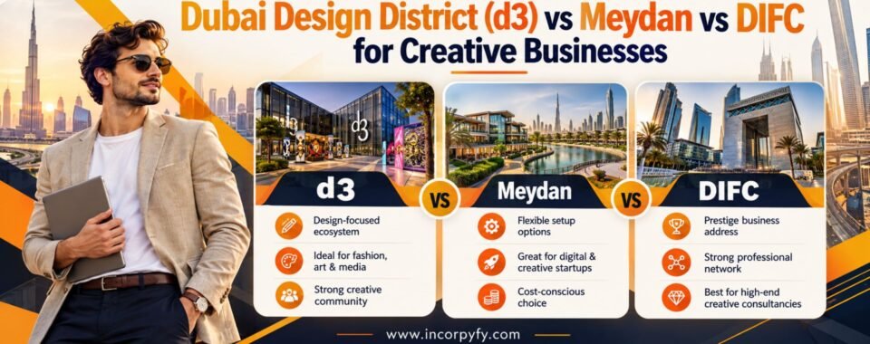 d3 vs Meydan vs DIFC Comparison Guide